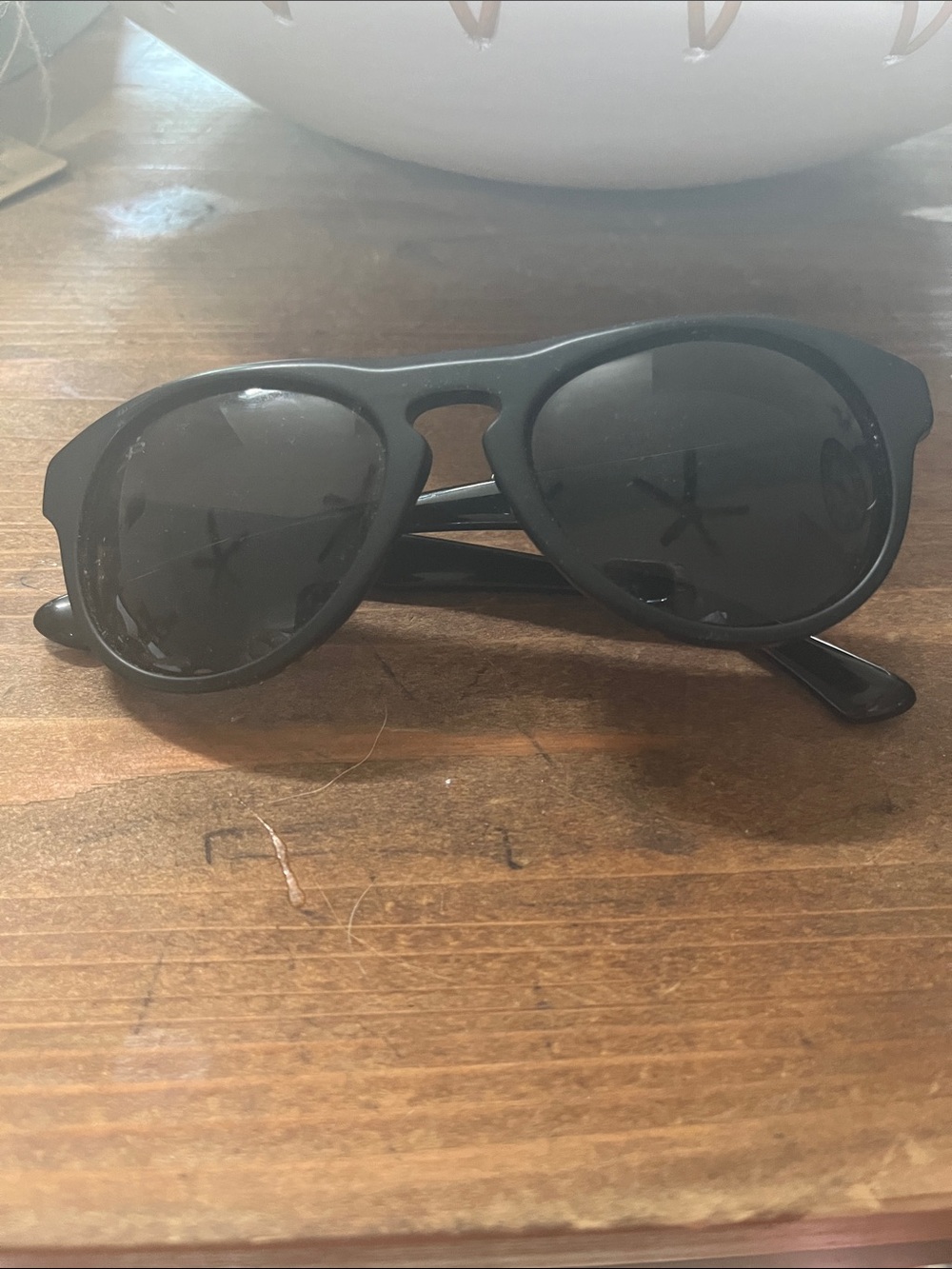 Prive Revaux Men's Black Frame Sunglasses with Dark Lenses